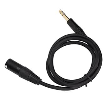 Balanced 1/4 - XLR Cable, Stereo Cable OFC Core 1/4 Male to Avoid ...