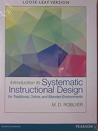 Buy Introduction to Systematic Instructional Design for Traditional ...