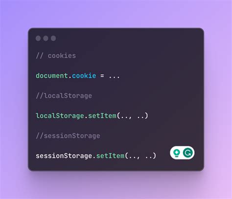 Image result for sessionStorage Cookies Local Storage