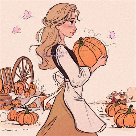 Sandra on Instagram: "Happy October! Here’s pumpkin patch Cinderella ...