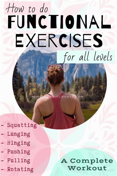 Image result for Functional Exercises Print Out