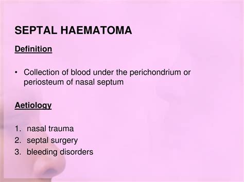 PPT - NASAL SEPTAL DISEASES PowerPoint Presentation, free download - ID:8966254