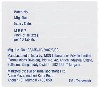 Eplehef 25 MG | Order Eplehef 25 MG Tablet Online at Truemeds