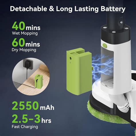 EOUS Cordless Electric Mop, Electric Mops for Floor India | Ubuy