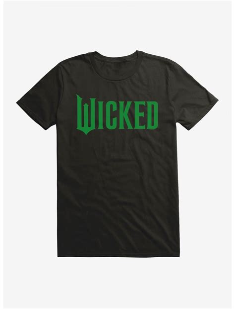 Wicked Movie Green Logo T-Shirt - BLACK | Hot Topic