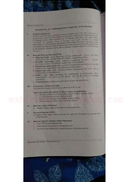 Image result for Msbte Software Testing Solved Manual