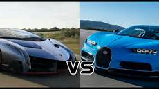 Lamborghini Pictures Of A Bugatti by Bugatti Chiron Vs Lamborghini Veneno Racing Comparison Lamborghini Pictures Of A Bugatti
