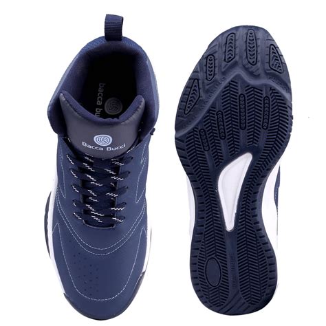 Bacca Bucci Courtflex | Men's High Top All-Court Basketball Shoes