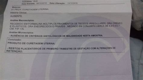 Resultado da biópsia | BabyCenter