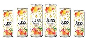JUSS Peach Fruit Juice, 6 x 250 ml : Amazon.in: Grocery & Gourmet Foods