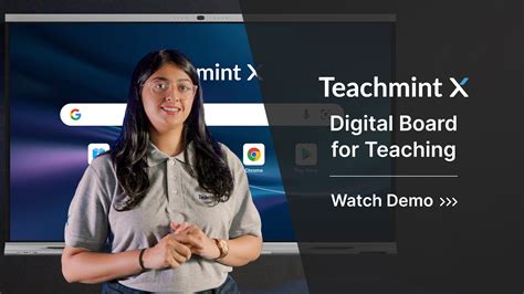 Interactive Flat Panel with inbuilt CPU | Teachmint X
