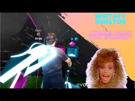 I Wanna Dance With Somebody by Whitney Houston in mixed reality : beatsaber