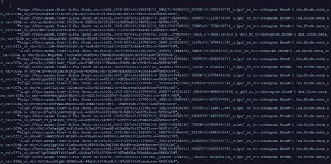 Instagram Python Module 的图像结果