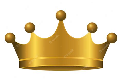 Tilted King Crown Clip Art