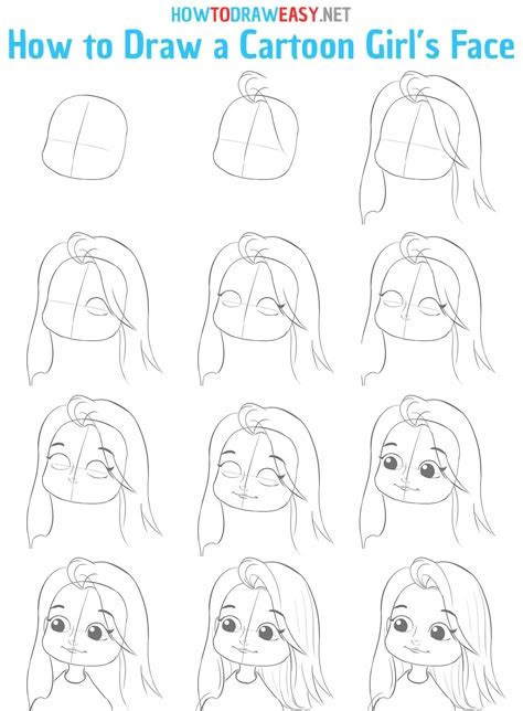 Image result for Cartoon Face Step by Step Easy Tutorial