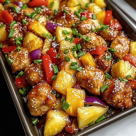 Teriyaki Chicken And Pineapple
