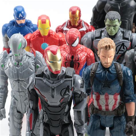 Mattel and Hasbro DC and Marvel Super Hero Action Figures | EBTH