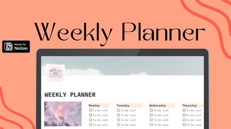 Weekly Planner (Notion Template)
