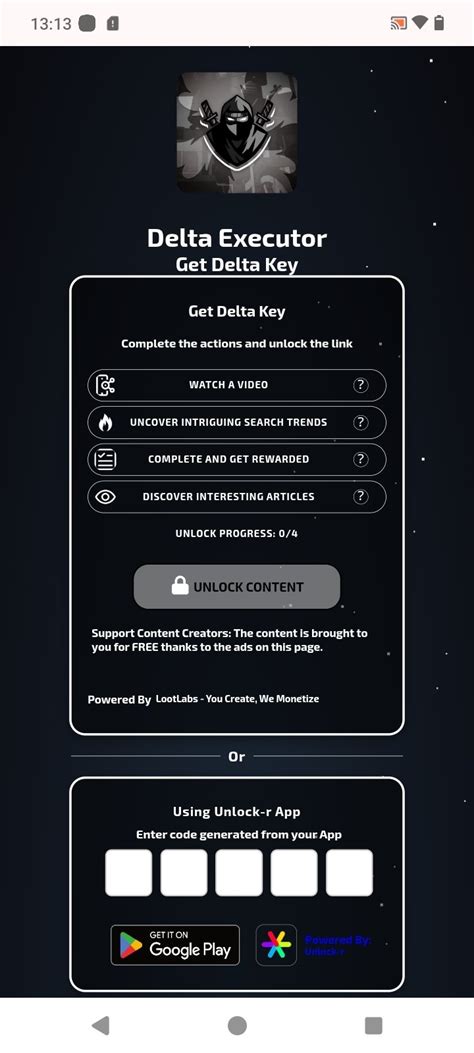 Delta Executor 2.705 APK - Download per Android Gratis