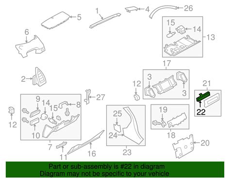 2018-2020 Infiniti QX80 Lower Cover Holder 68925-6GX5A | Faulkner ...