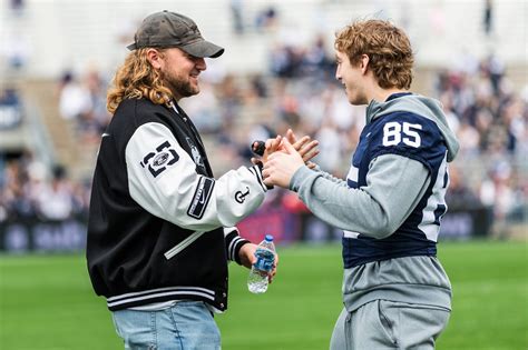 Former Penn State star Tyler Warren gets 1st jersey number with ...