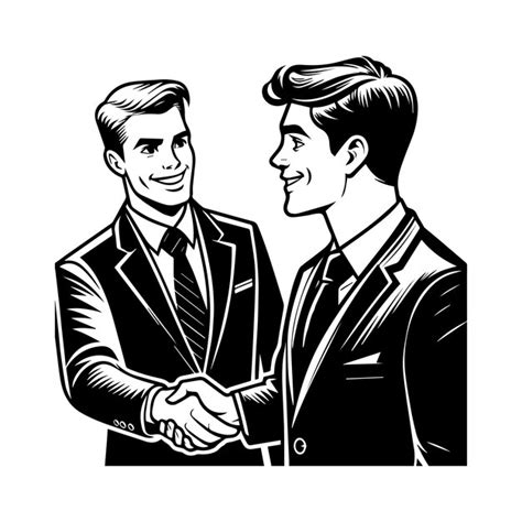 Image result for Two Figures Shaking Hands