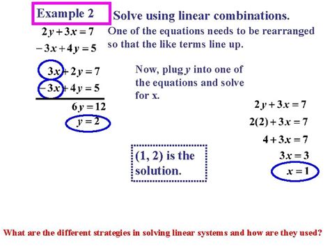 Image result for Perform a Linear Combination