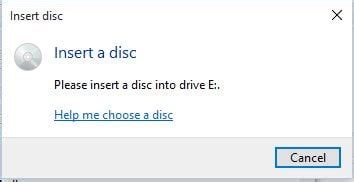 Image result for Insert a Disc Issue