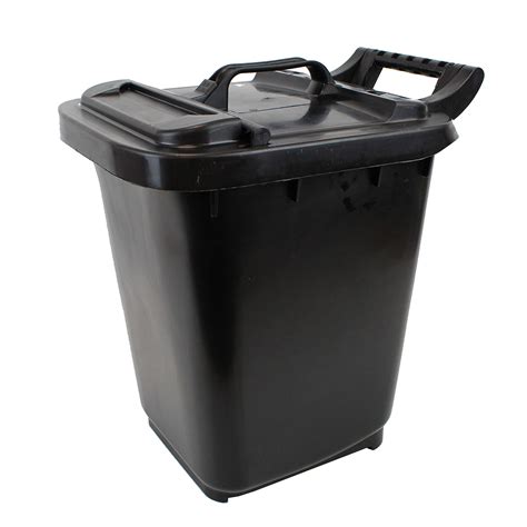 Kerbside Compost Caddy With Locking Lid Black For Food Waste ...