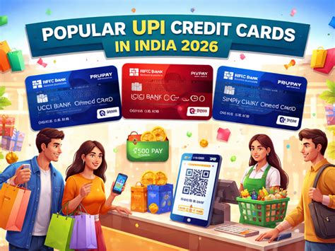 HDFC Bank, Axis Bank and more: 4 UPI credit cards that include features ...