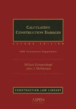 Calculating Construction Damages: Cumulative Supplement : Amazon.in: Books