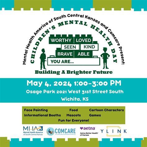 Childrens Mental Health Day, Osage Park, Wichita, 4 May 2024 | AllEvents