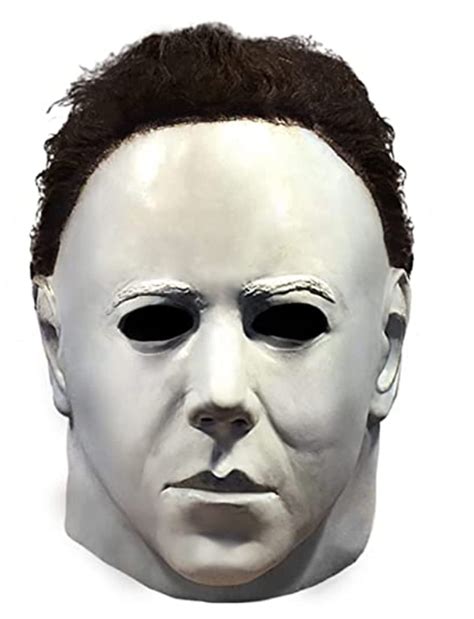 Buy Michael Myers 1978 Halloween Movie Latex , White Latex Full Head ...