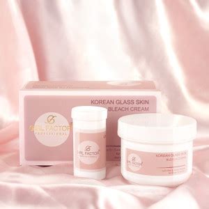 Girl Factor KOREAN GLASS SKIN Bleach Cream Face Pack | De-Tan, Neck ...