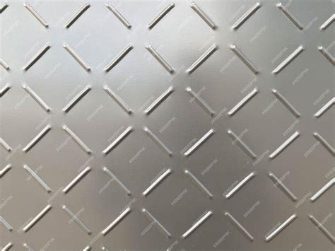 Premium Photo | Seamless metal floor plate with diamond pattern anti ...