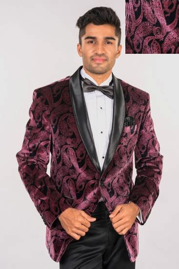 Rent Wine Velvet Men Suit - Luxe & Elegant Formal Wear | Candidmen