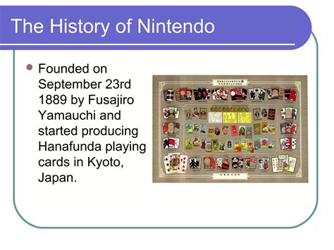 The History of Nintendo (completed) | PPT