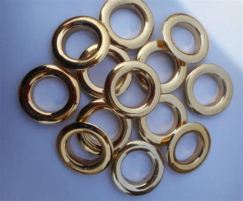 Cbadni Decor Plastic Curtain Heavy Rings Eyelet Rings (1.5 Inches) with ...