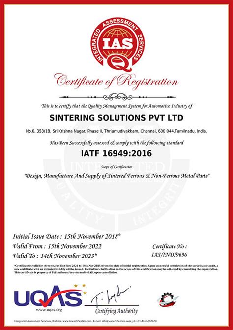 About | SINTERING SOLUTIONS PVT LTD