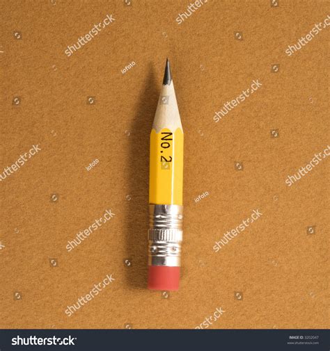 Short Number Two Pencil On Tan Stock Photo 3202047 | Shutterstock