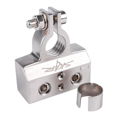 (x2) 0/4 Gauge and 8/10 Gauge (+/-) Positive and Negative Battery ...