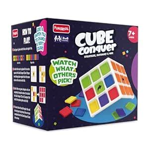 Buy Funskool Cube Conquer, Strategic & Mind Challenging Cube Game for ...