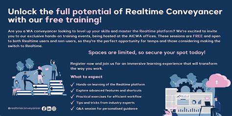 Realtime Conveyancer TMS Training, Australian Institute of Conveyancers ...