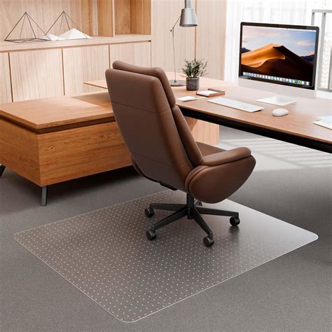 Amazon.com : 100pointONE Large Office Chair Mat for Carpet, 40" x 48 ...