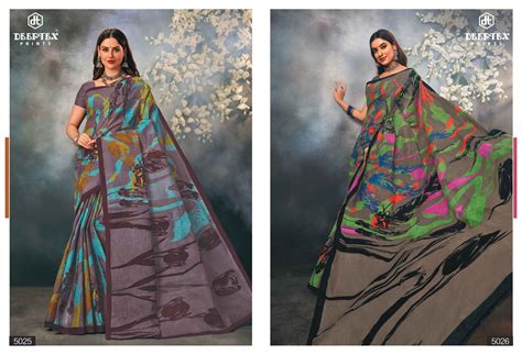Deeptex Mother India Volume-50 Pure Cotton Saree Online Shopping