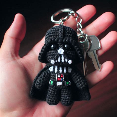 Crochet Darth Vader Keychain Pattern