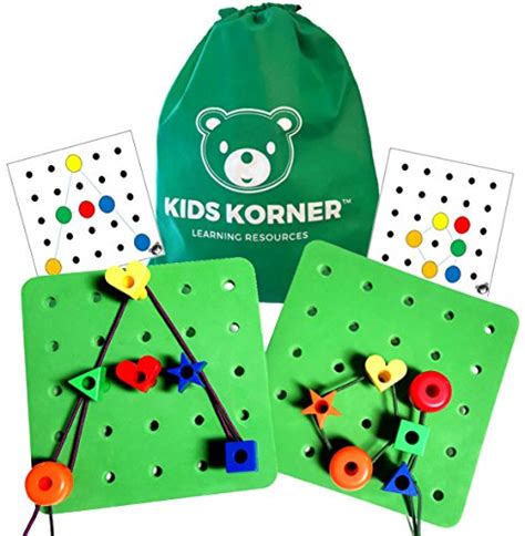 Buy Alphabet & Letters Peg Board Set with Tote + FREE Activity eBook ...