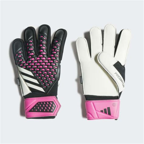 adidas Predator Match Fingersave Gloves - Black | Free Shipping with ...
