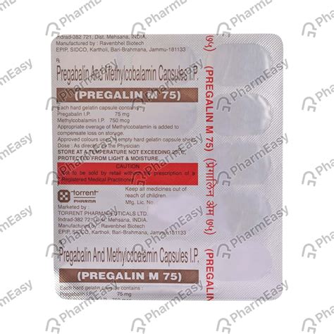 Pregalin 75 MG Capsule (10): Uses, Side Effects, Price & Dosage | PharmEasy