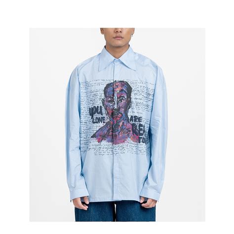 'Rilke' Chapter 1 Shirt (Powder Blue) – HUEMN